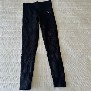 Gymshark Adapt Black Camo Legging